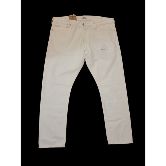 Polo Ralph Lauren The Sullivan Slim Men Jeans White Size 40x32 NWT $198.00